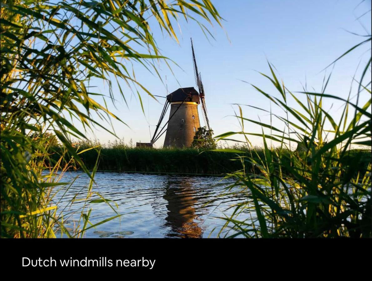 Tiny House With Sauna & Jacuzzi Near Amsterdam Vijfhuizen Exterior foto